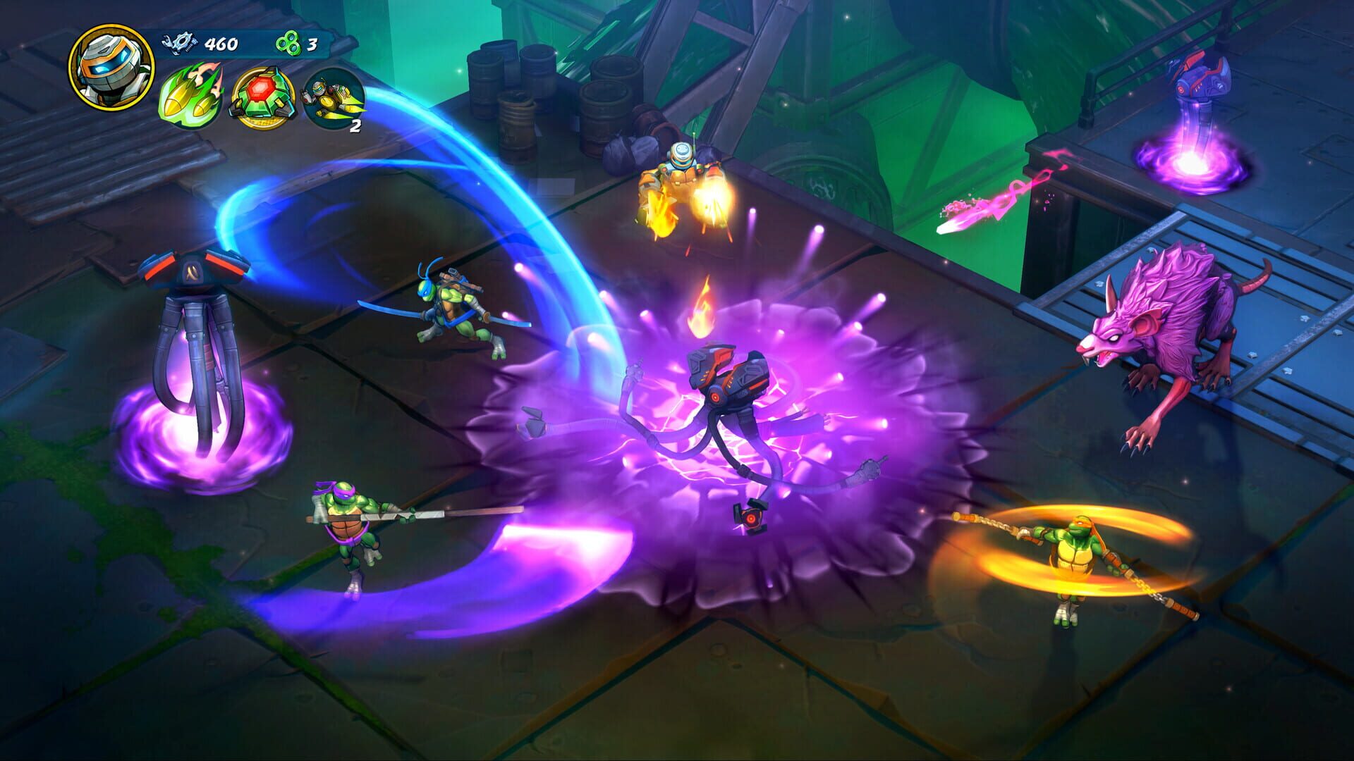 Screenshot for Teenage Mutant Ninja Turtles: Splintered Fate - Metalhead Character DLC