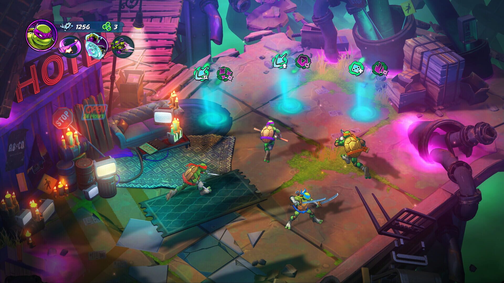 Screenshot for Teenage Mutant Ninja Turtles: Splintered Fate - Metalhead Character DLC