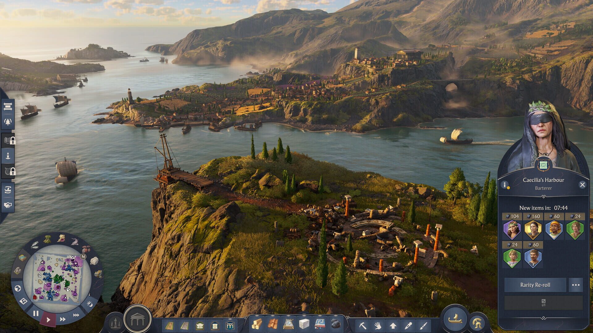 Screenshot for Anno 117: Pax Romana - Prophecies of Ash