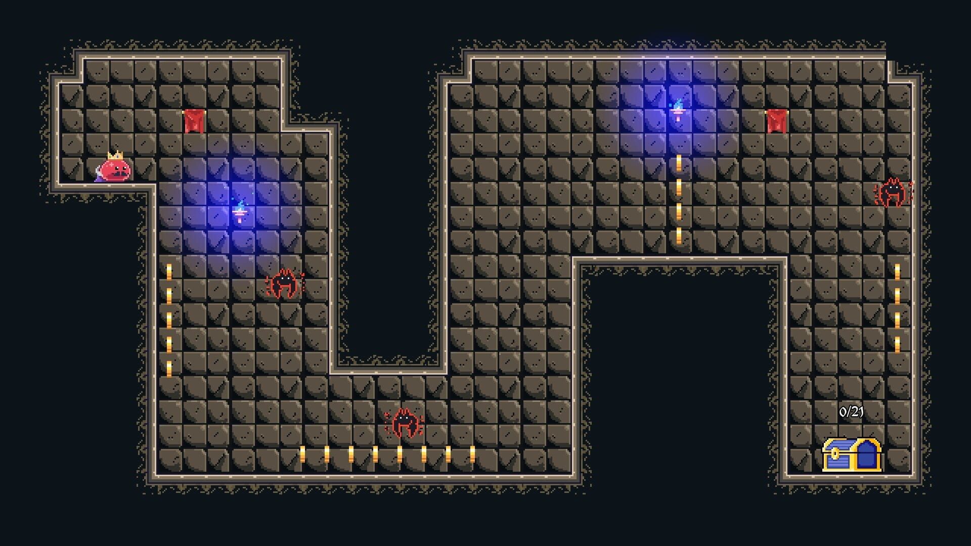 Screenshot for King Slime in Cashtle