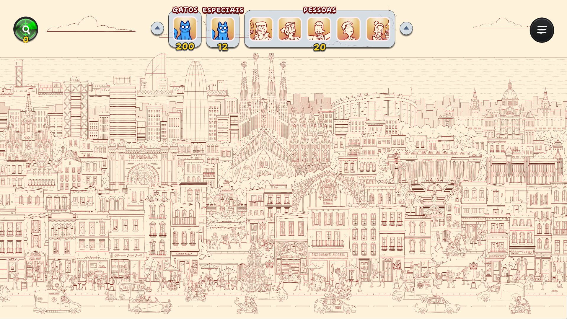 Screenshot for Hidden Cats in Barcelona