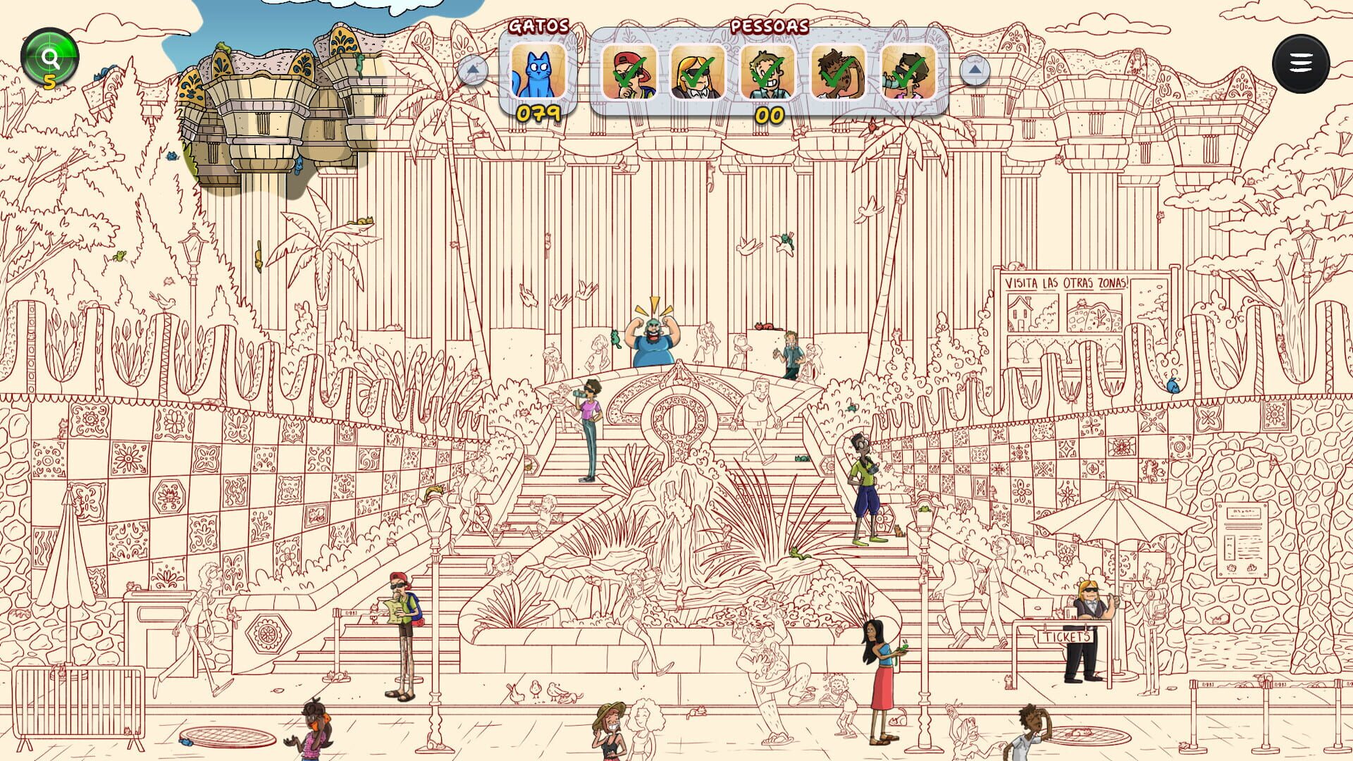 Screenshot for Hidden Cats in Barcelona