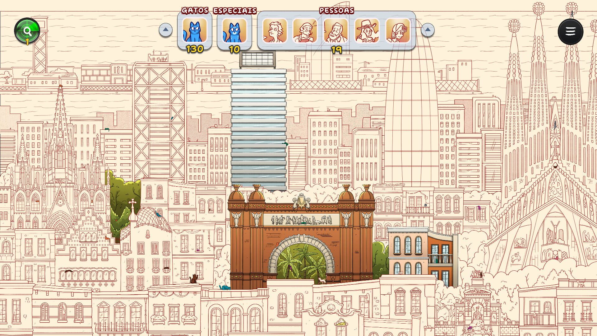 Screenshot for Hidden Cats in Barcelona