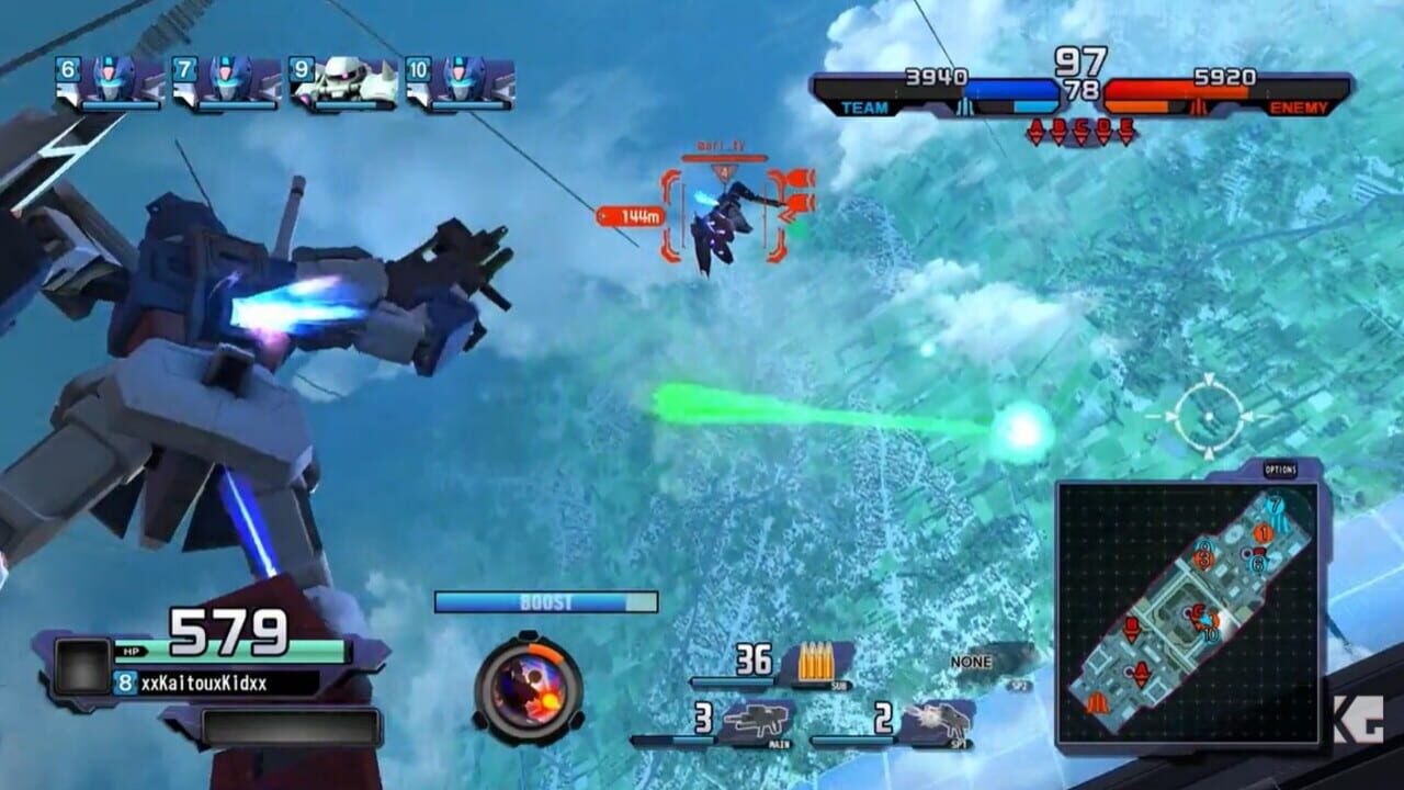 Screenshot for Gundam Battle Operation Next