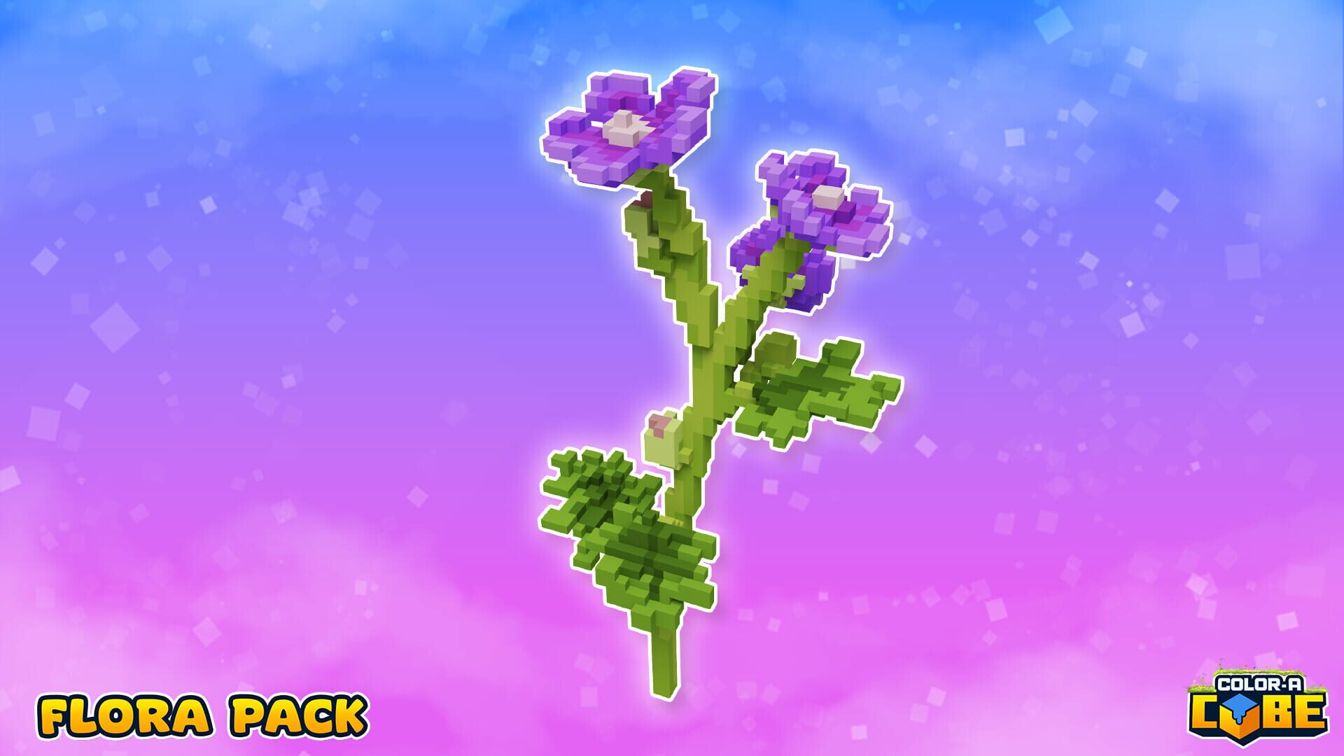 Screenshot for Color-A-Cube: Flora Pack