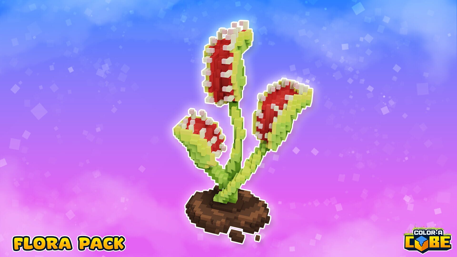 Screenshot for Color-A-Cube: Flora Pack