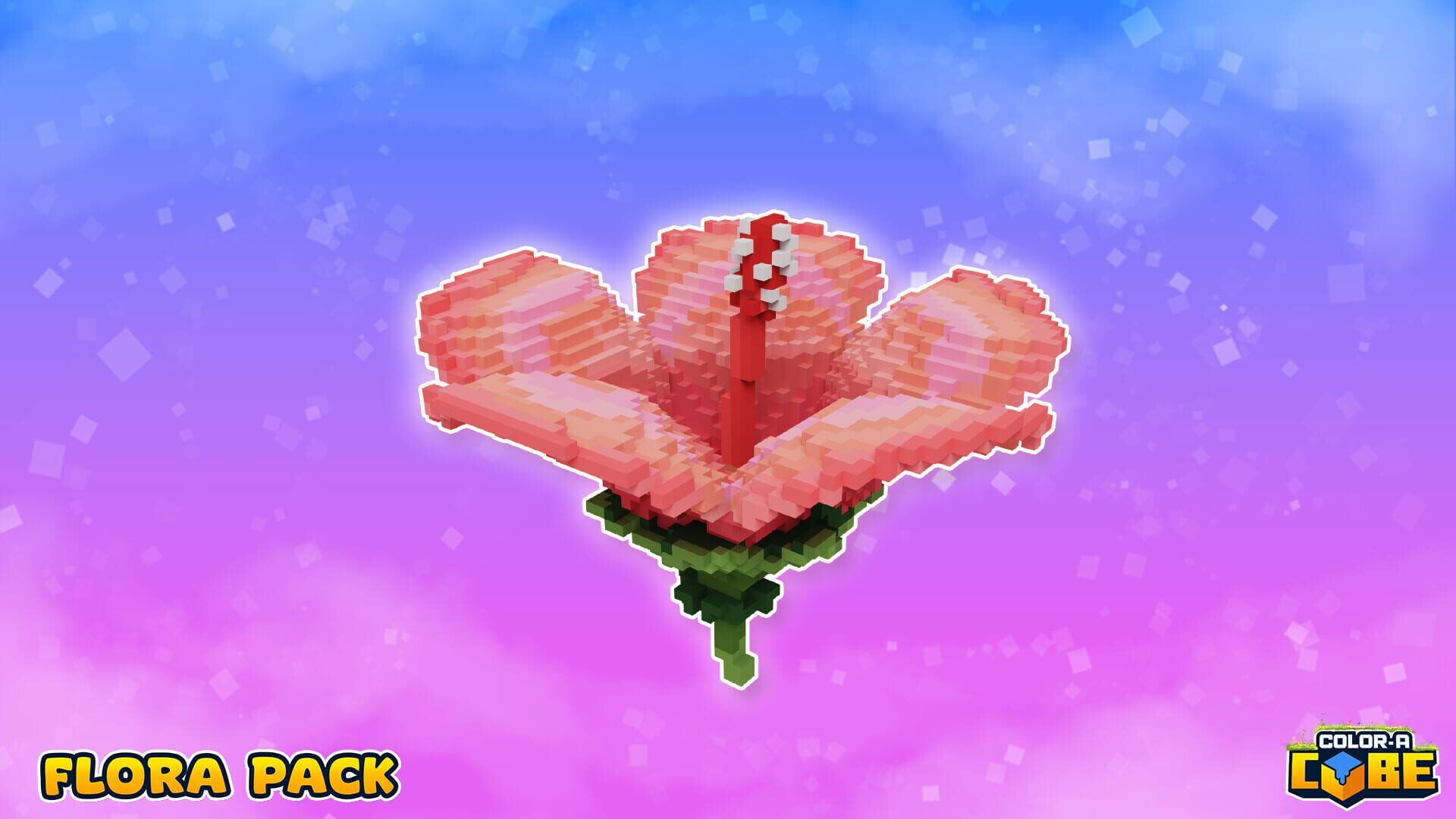 Screenshot for Color-A-Cube: Flora Pack