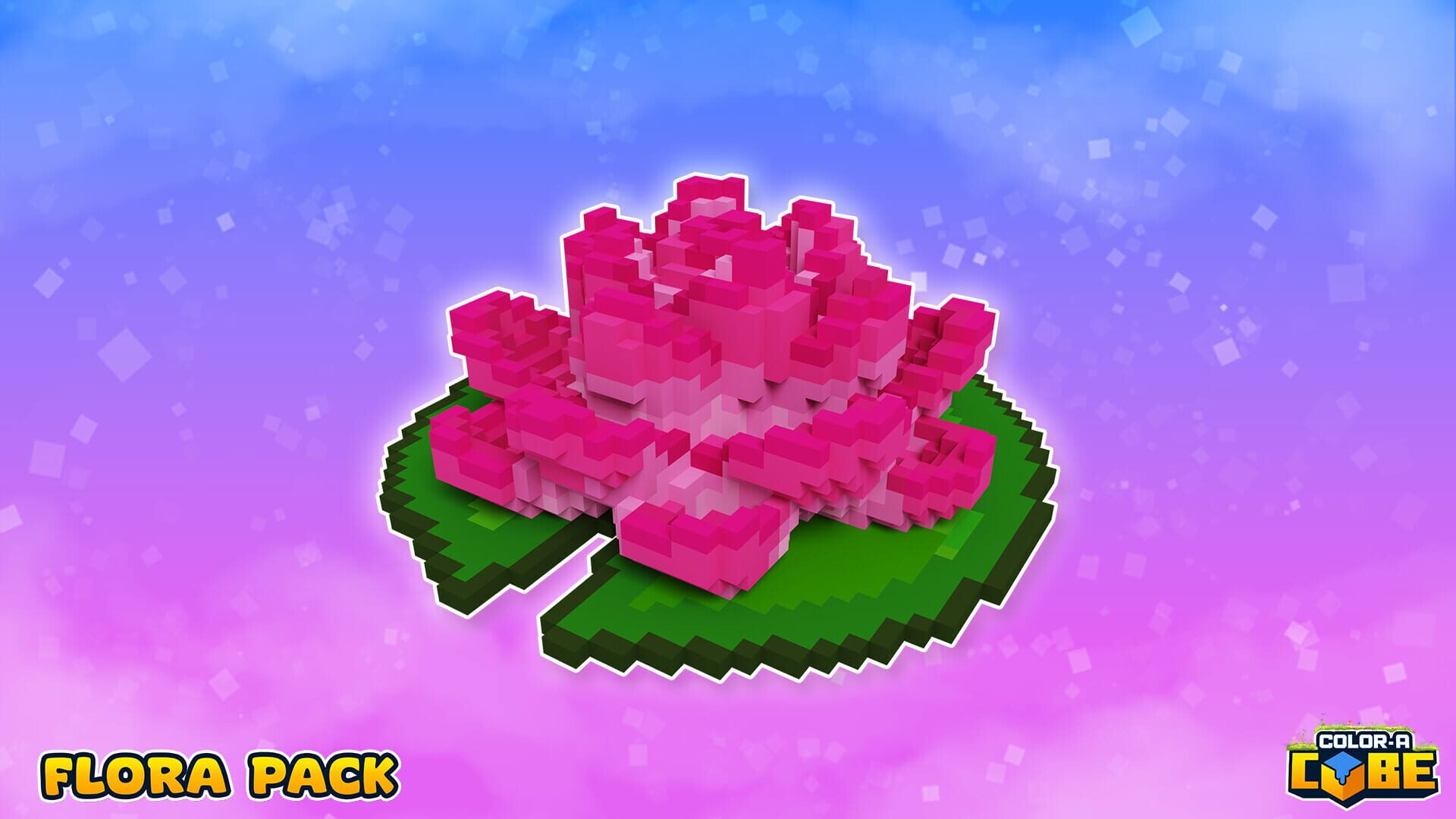Screenshot for Color-A-Cube: Flora Pack