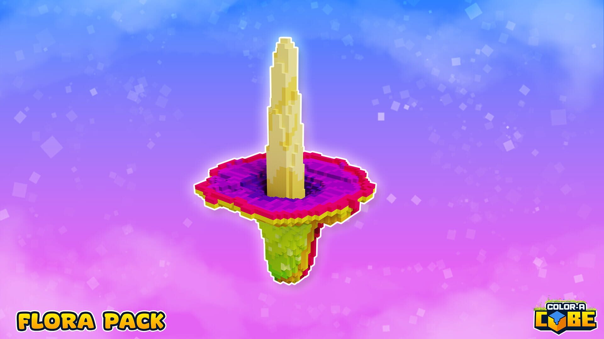 Screenshot for Color-A-Cube: Flora Pack