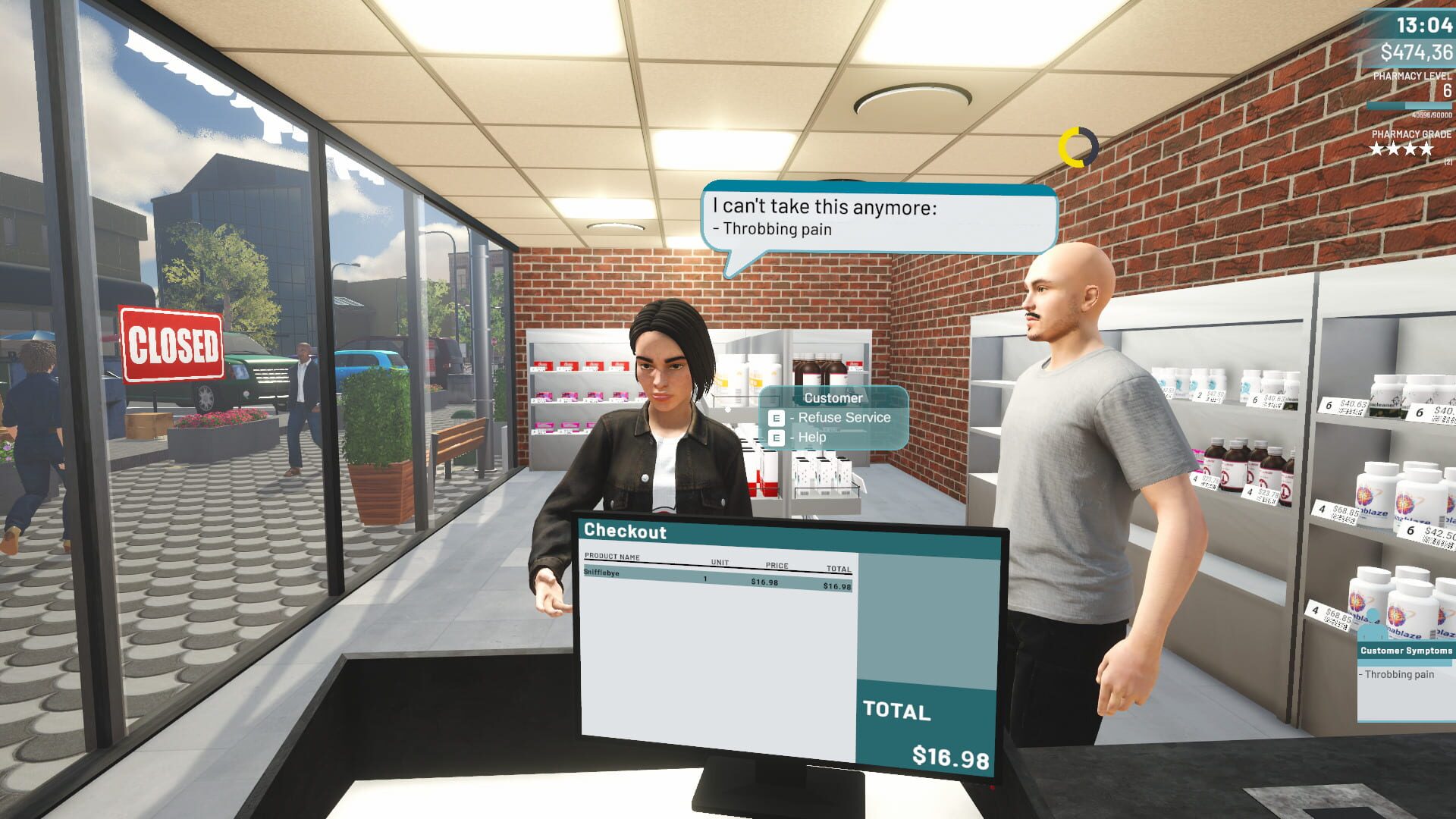 Screenshot for Pharmacy Store Simulator
