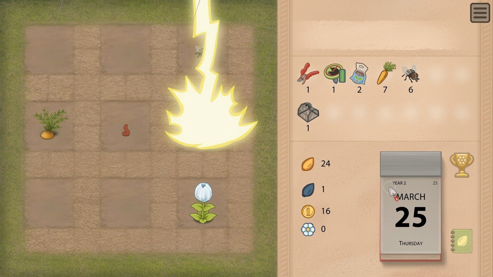 Screenshot for Black Flower