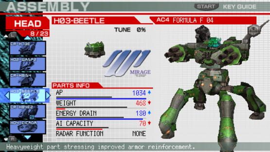 Screenshot for Armored Core: Formula Front
