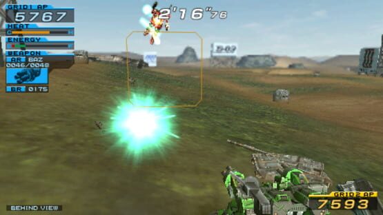Screenshot for Armored Core: Formula Front - Extreme Battle