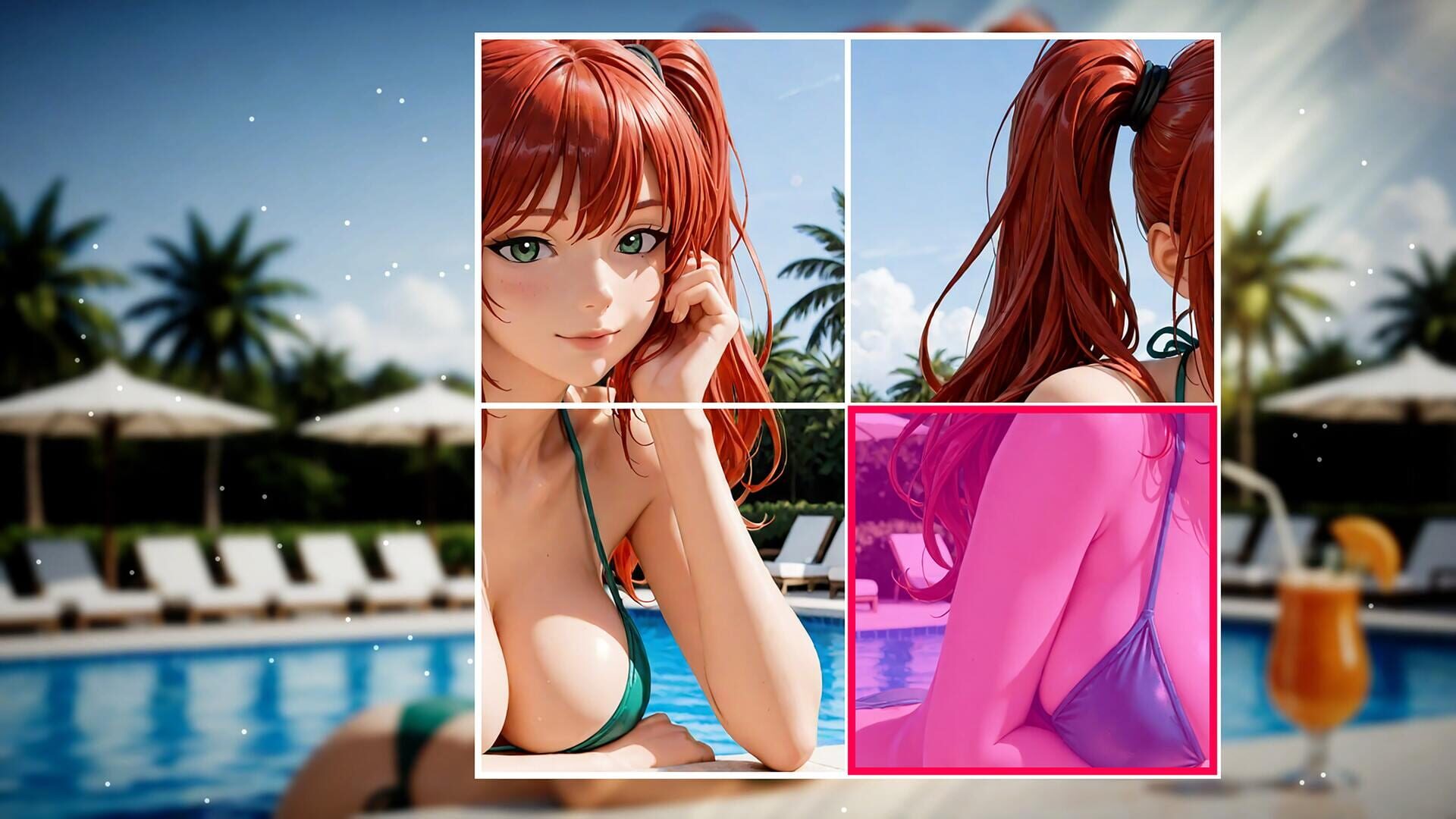 Screenshot for Anime Uni 3D: Hot Vacay