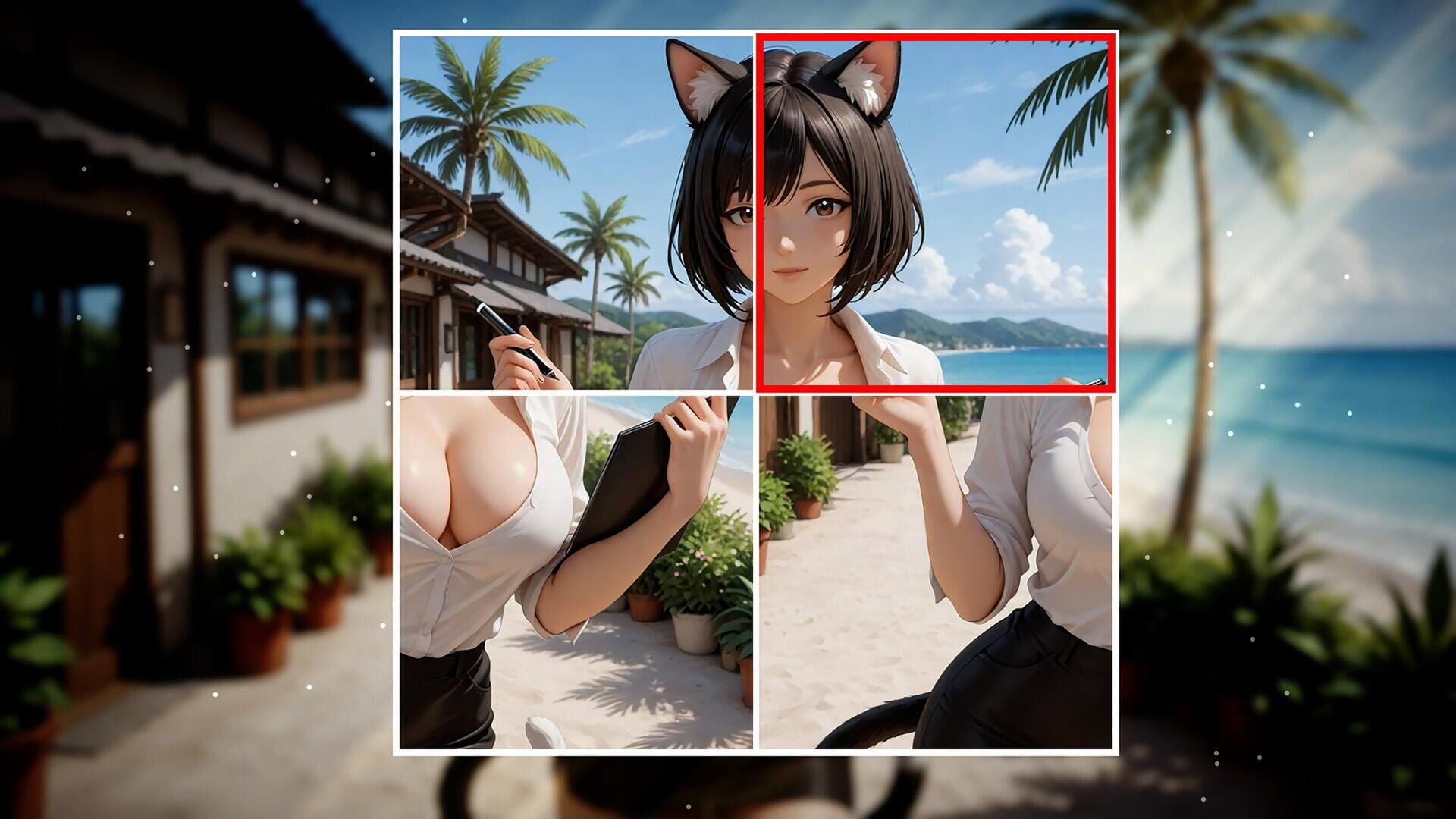 Screenshot for Anime Uni 3D: Hot Vacay