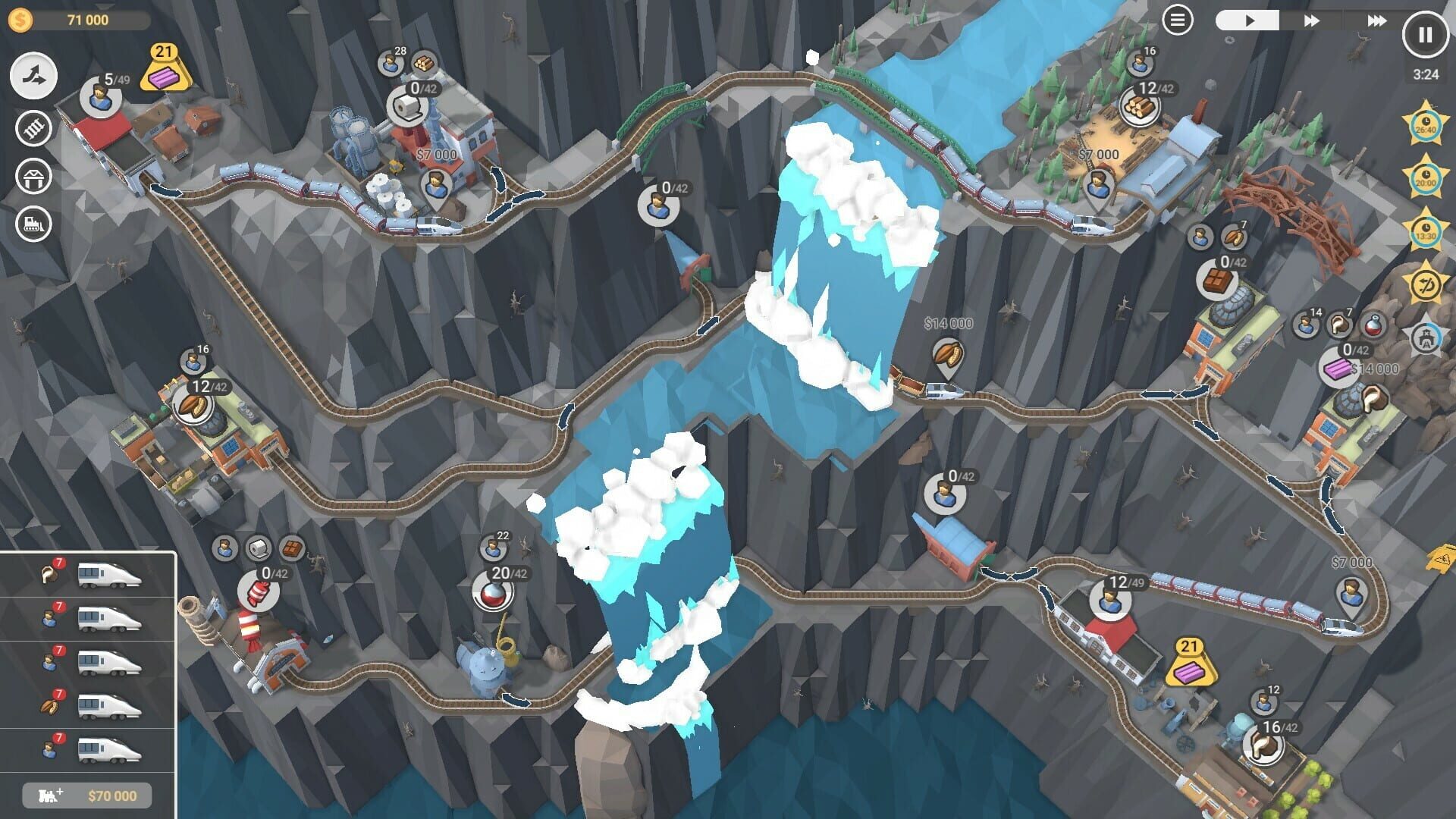 Screenshot for Train Valley 2: Workshop Gems - Amber