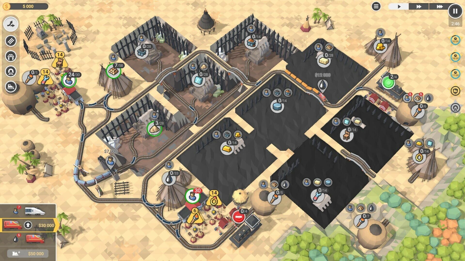 Screenshot for Train Valley 2: Workshop Gems - Amber