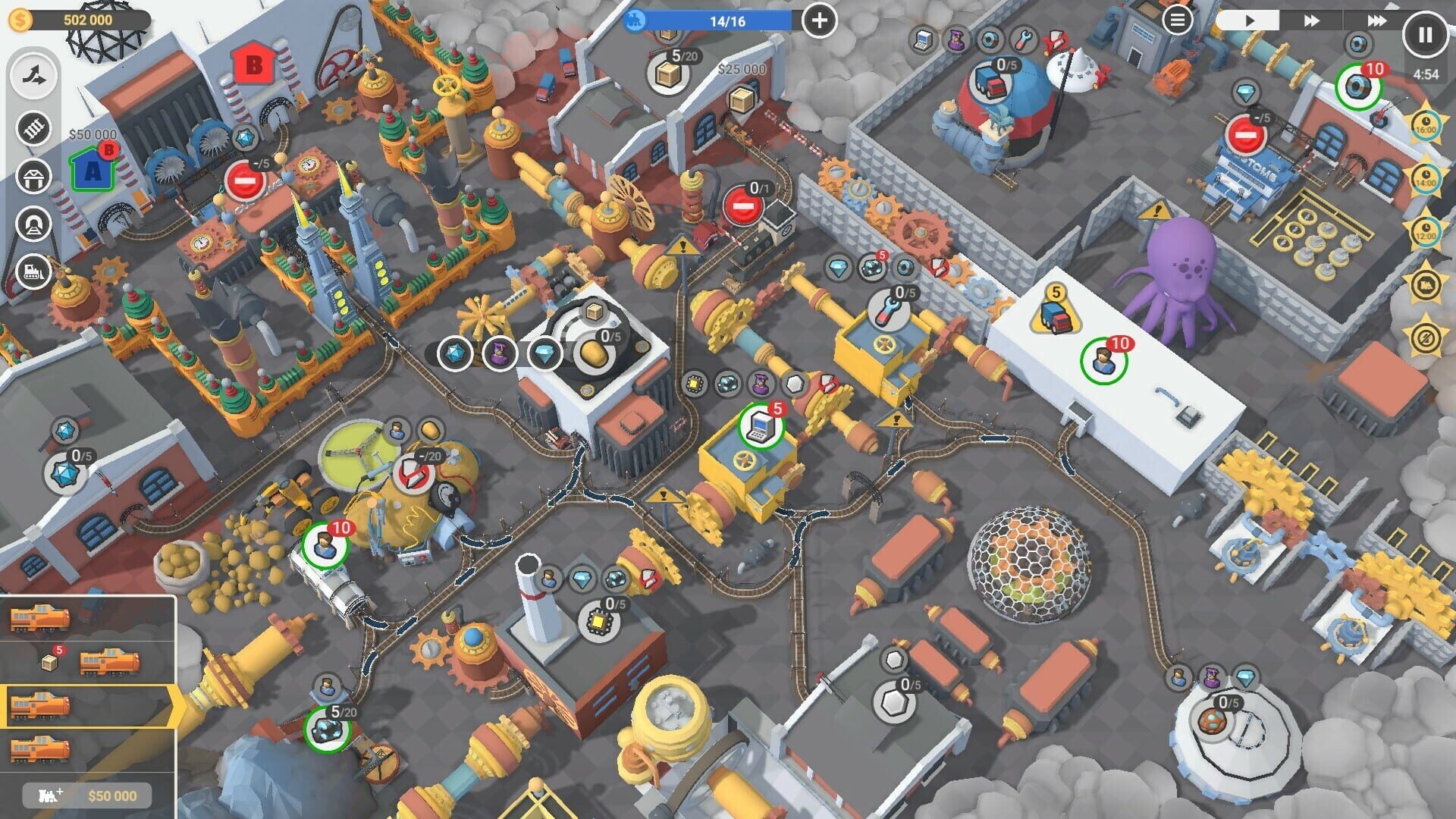 Screenshot for Train Valley 2: Workshop Gems - Amber