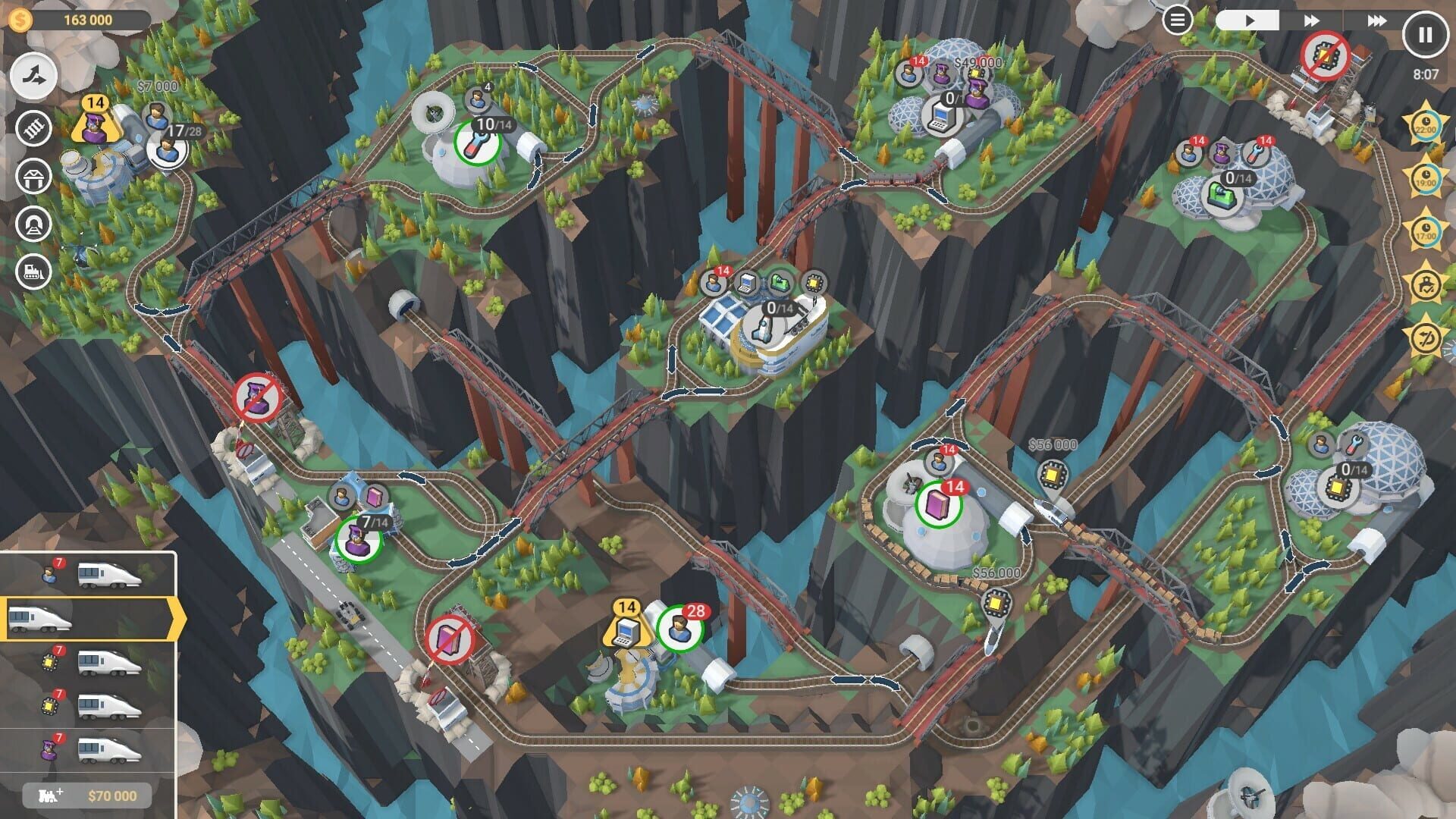 Screenshot for Train Valley 2: Workshop Gems - Amber