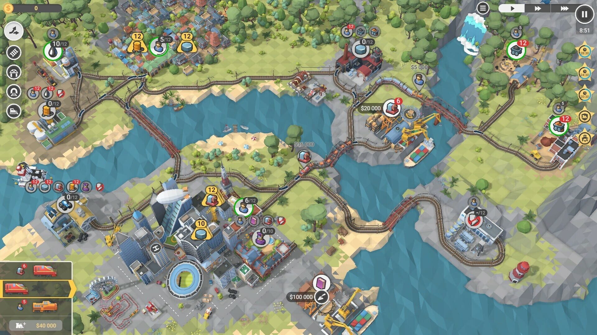 Screenshot for Train Valley 2: Workshop Gems - Amber