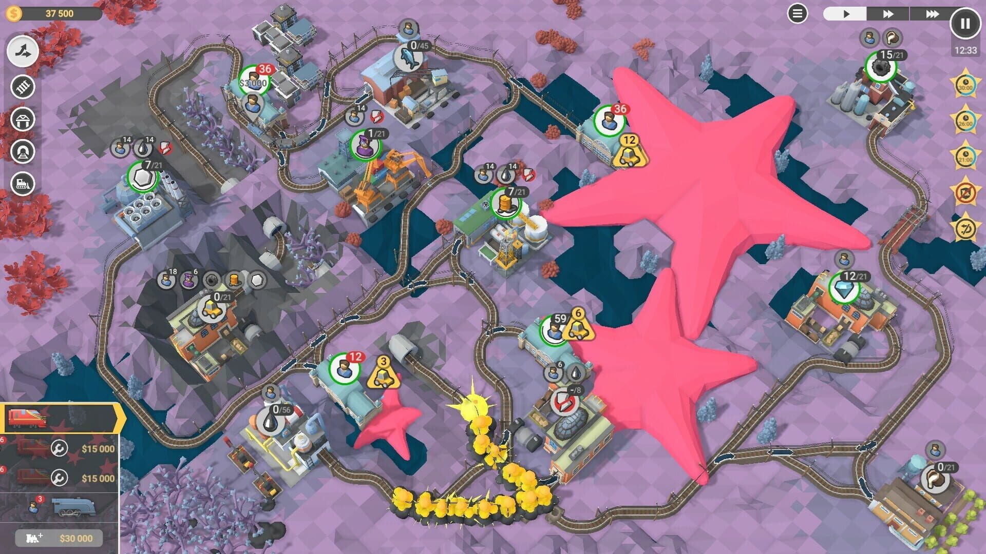 Screenshot for Train Valley 2: Workshop Gems - Amber