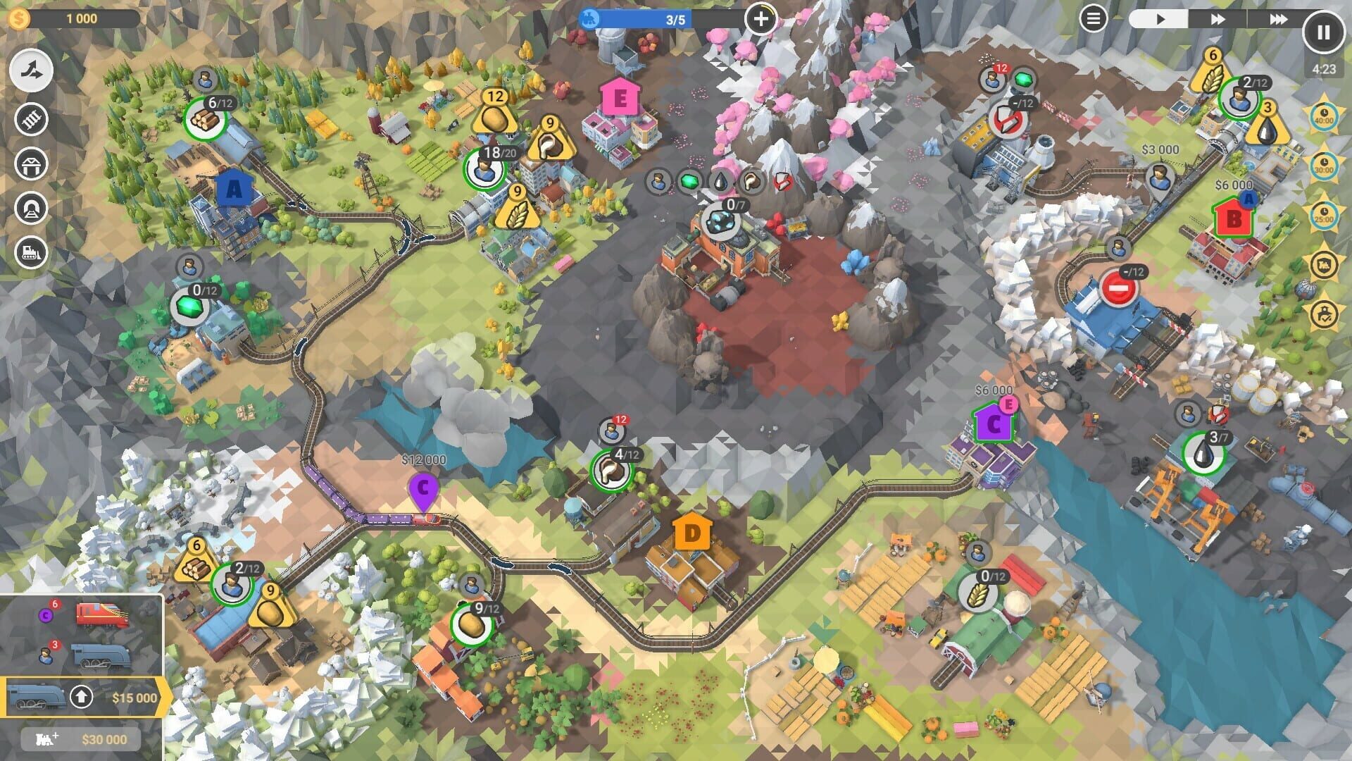 Screenshot for Train Valley 2: Workshop Gems - Amber