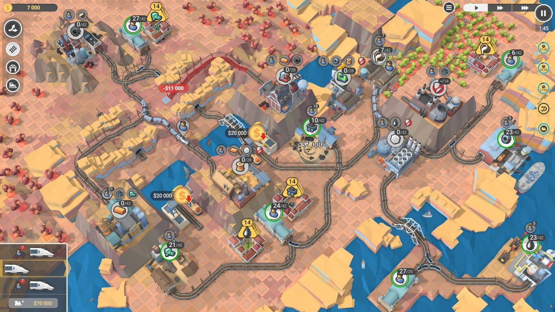 Screenshot for Train Valley 2: Workshop Gems - Amber