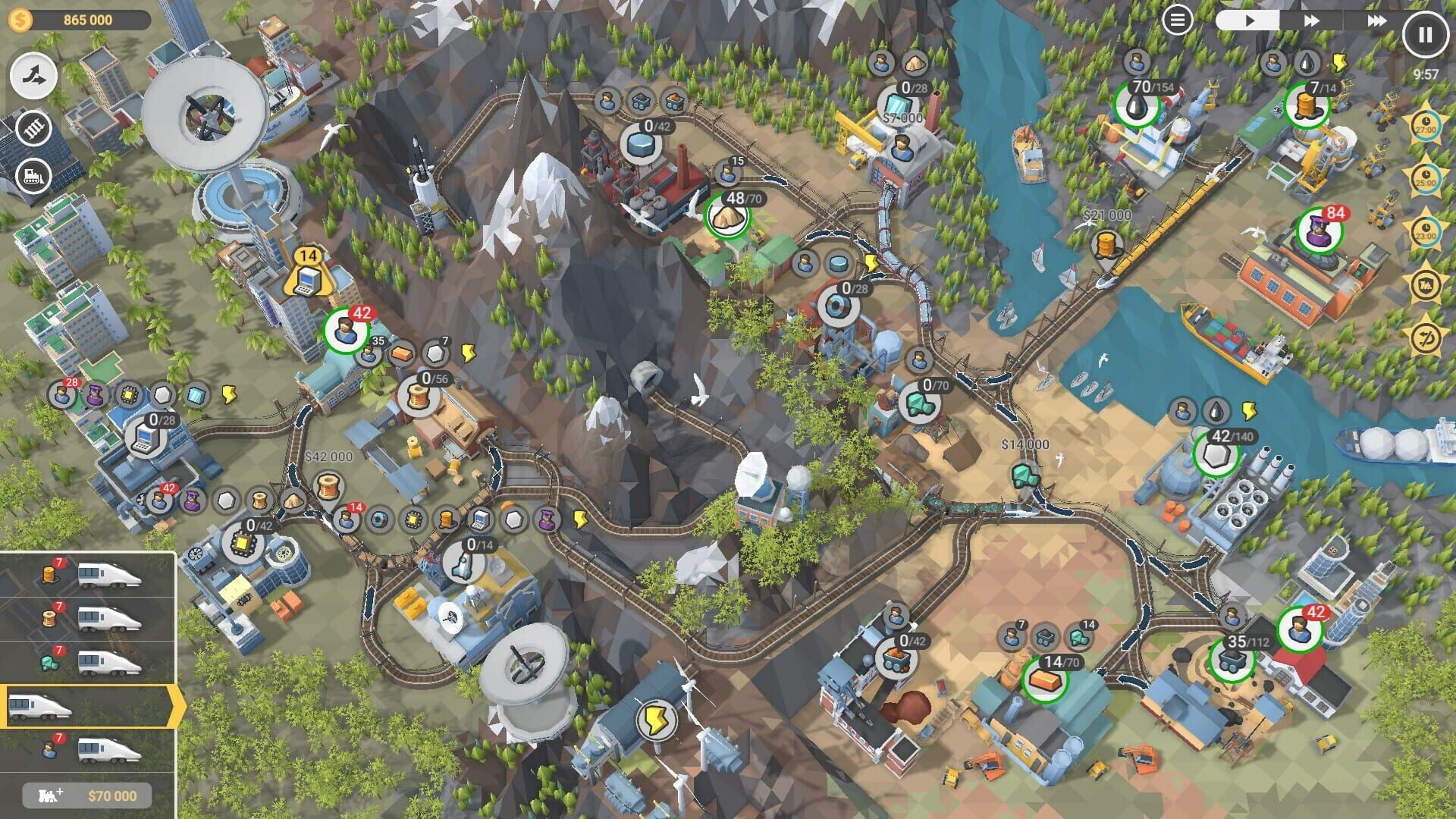 Screenshot for Train Valley 2: Workshop Gems - Amethyst