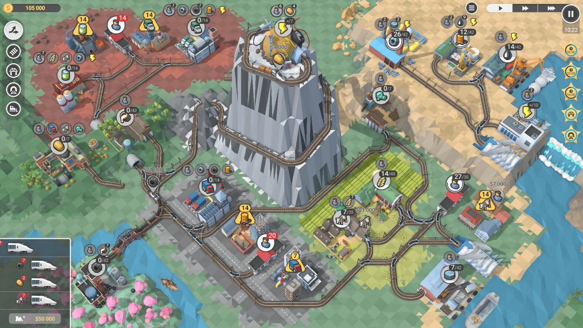 Screenshot for Train Valley 2: Workshop Gems - Amethyst