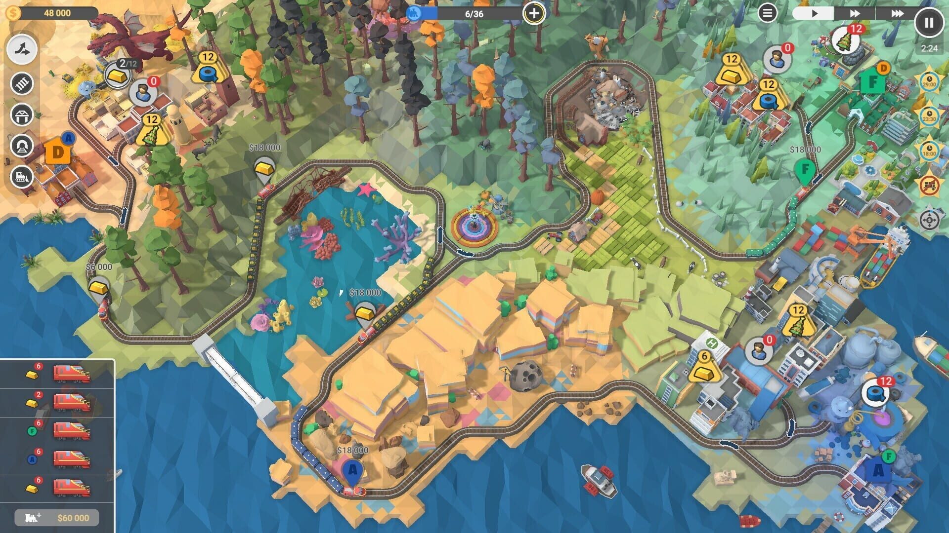 Screenshot for Train Valley 2: Workshop Gems - Amethyst