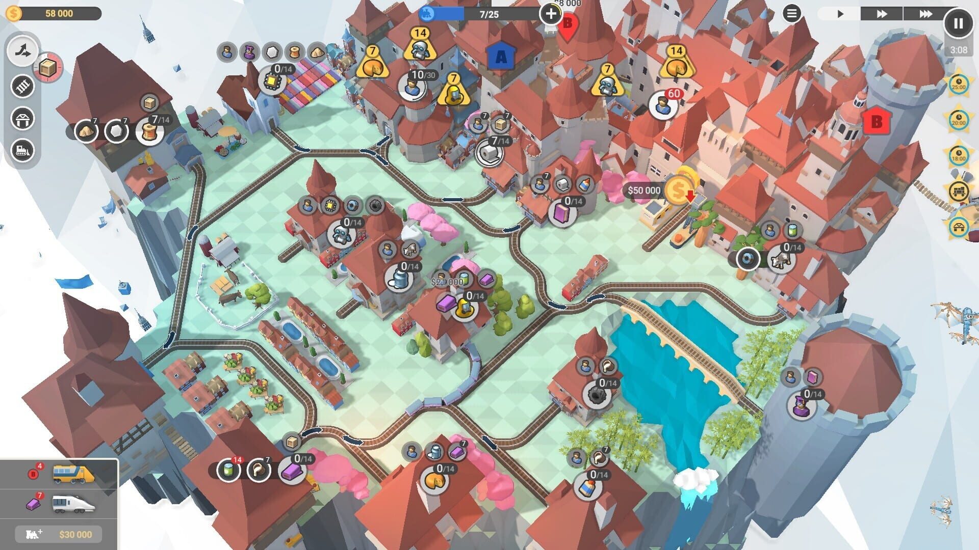 Screenshot for Train Valley 2: Workshop Gems - Amethyst
