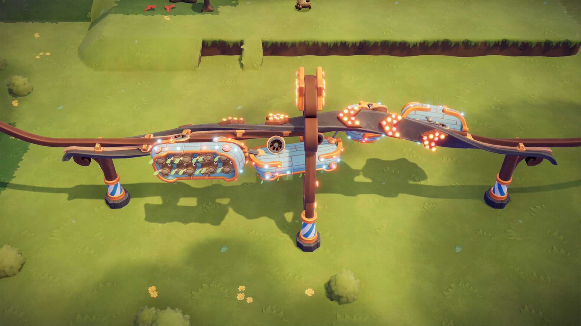 Screenshot for Oddsparks: An Automation Adventure - Coaster Rush