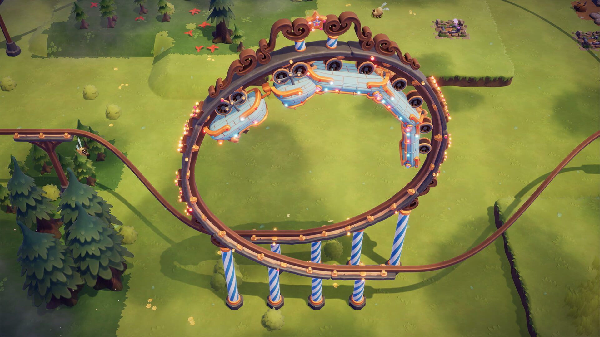 Screenshot for Oddsparks: An Automation Adventure - Coaster Rush