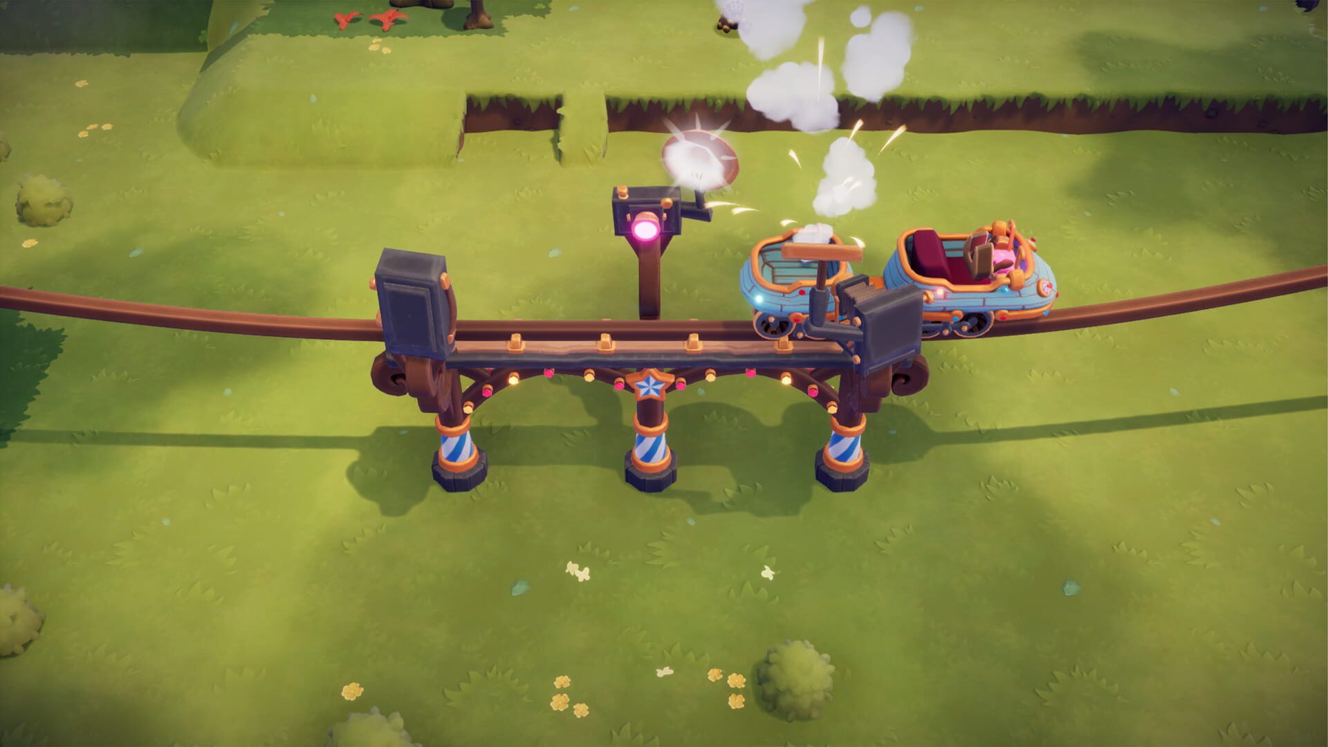 Screenshot for Oddsparks: An Automation Adventure - Coaster Rush