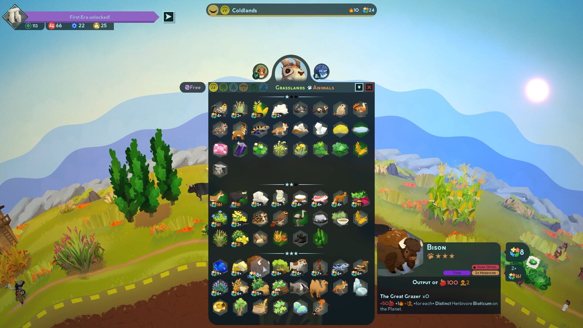 Screenshot for Reus 2: Grasslands