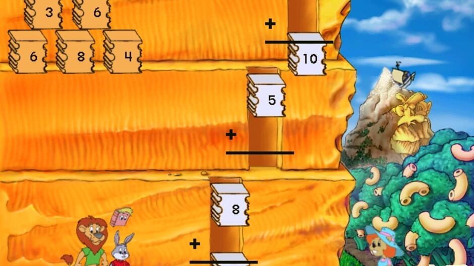 Screenshot for Reader Rabbit 2nd Grade: Mis-Cheese-ious Dreamship Adventures!