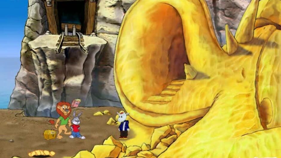 Screenshot for Reader Rabbit 2nd Grade: Mis-Cheese-ious Dreamship Adventures!