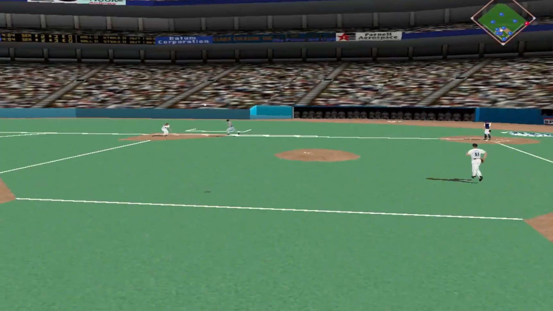 Screenshot for Microsoft Baseball 3D 1998 Edition