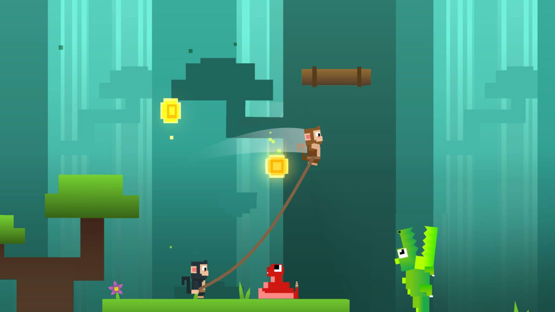 Screenshot for Monkey Ropes