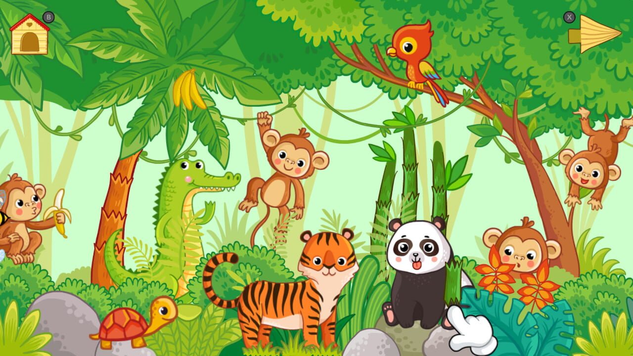 Screenshot for Animal Puzzles