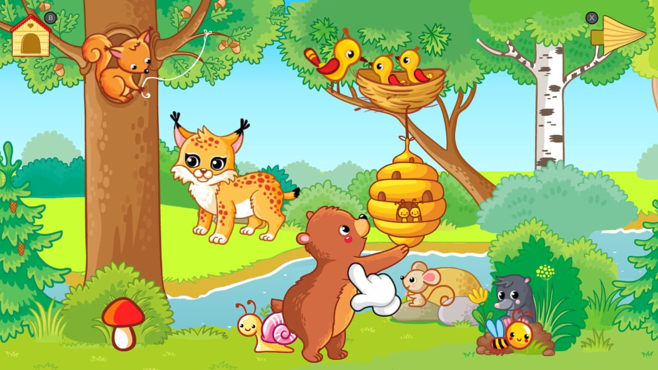 Screenshot for Animal Puzzles