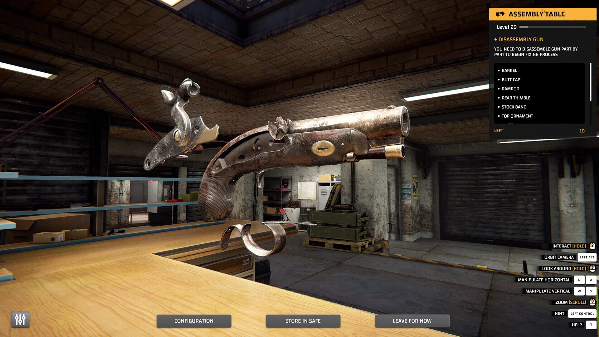 Screenshot for Gunsmith Simulator: Flint & Powder
