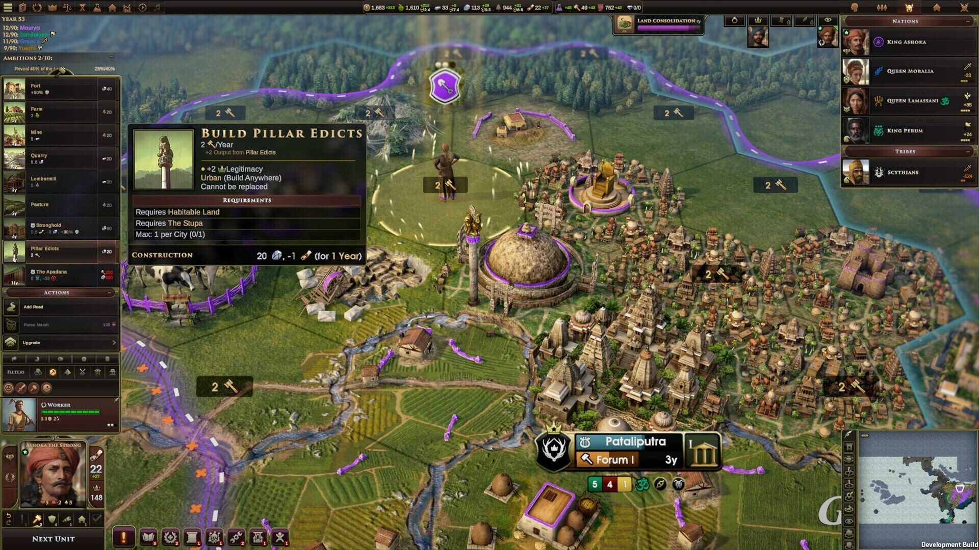 Screenshot for Old World: Empires of the Indus