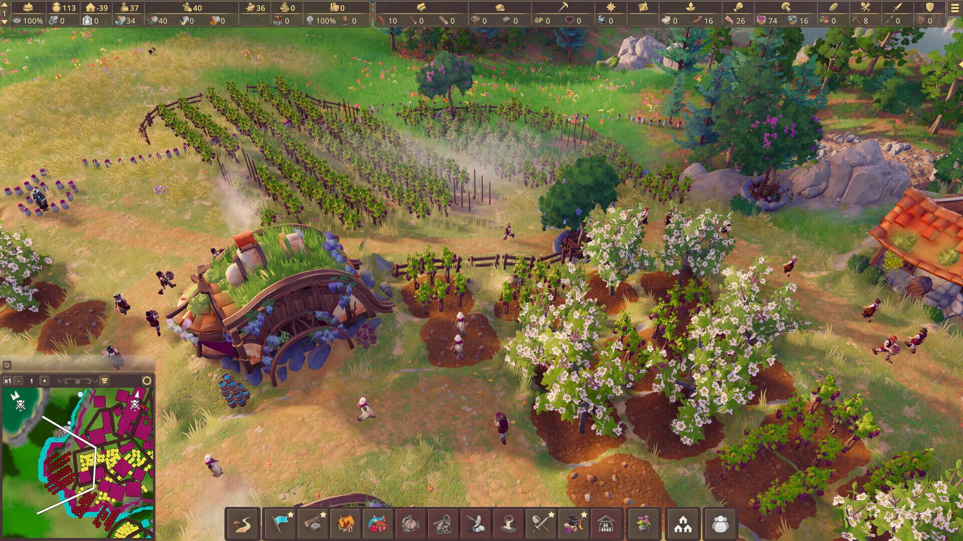 Screenshot for Pioneers of Pagonia: Meadowsong