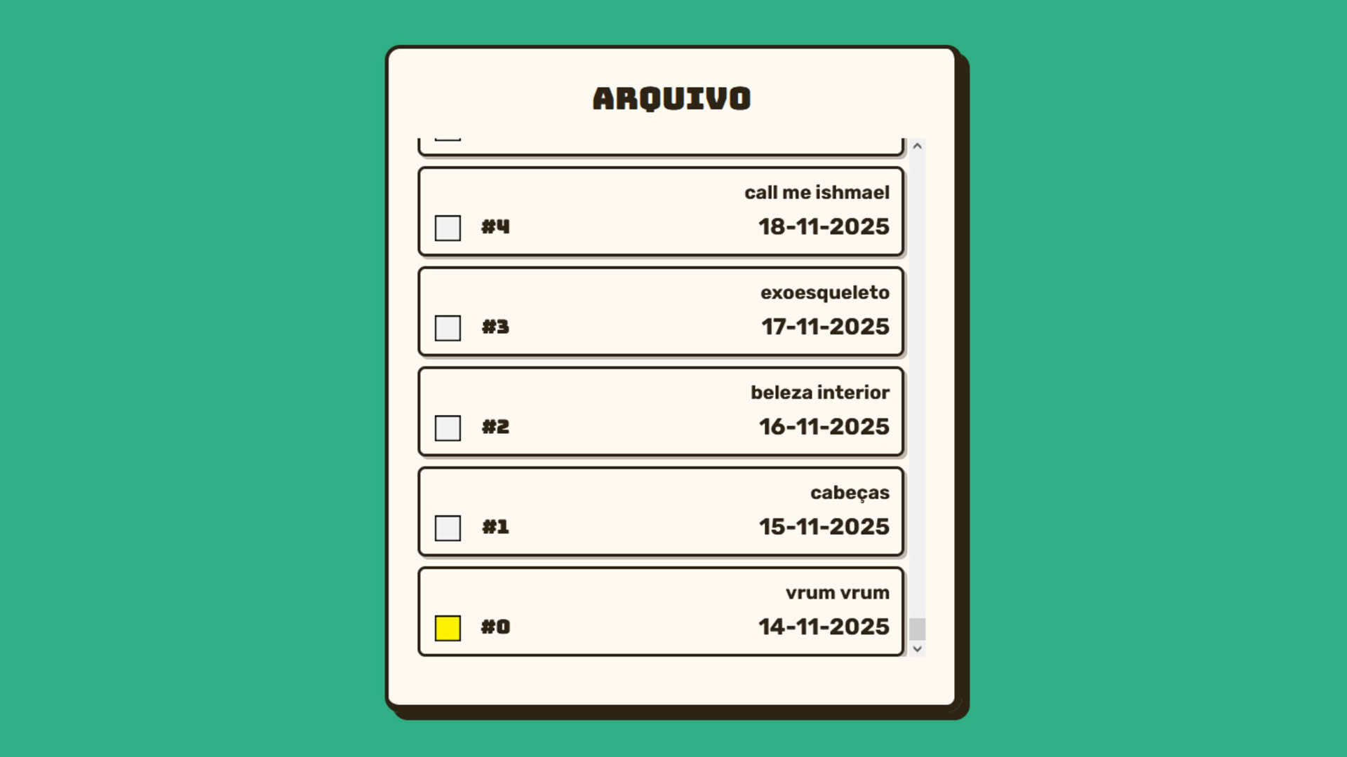 Screenshot for Fibras