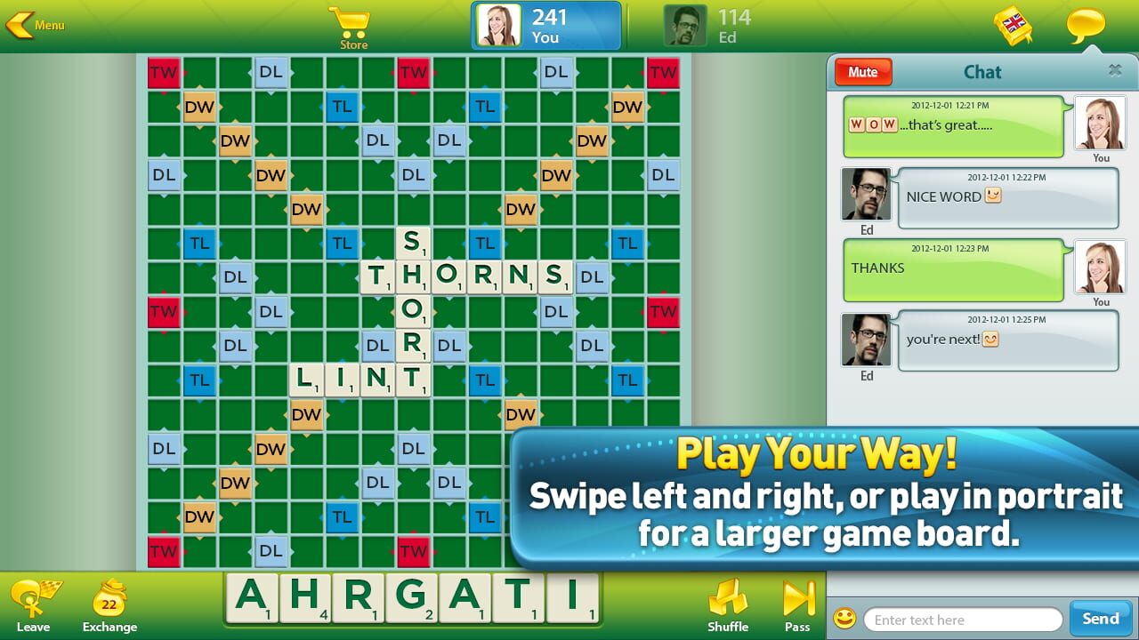 Screenshot for Scrabble