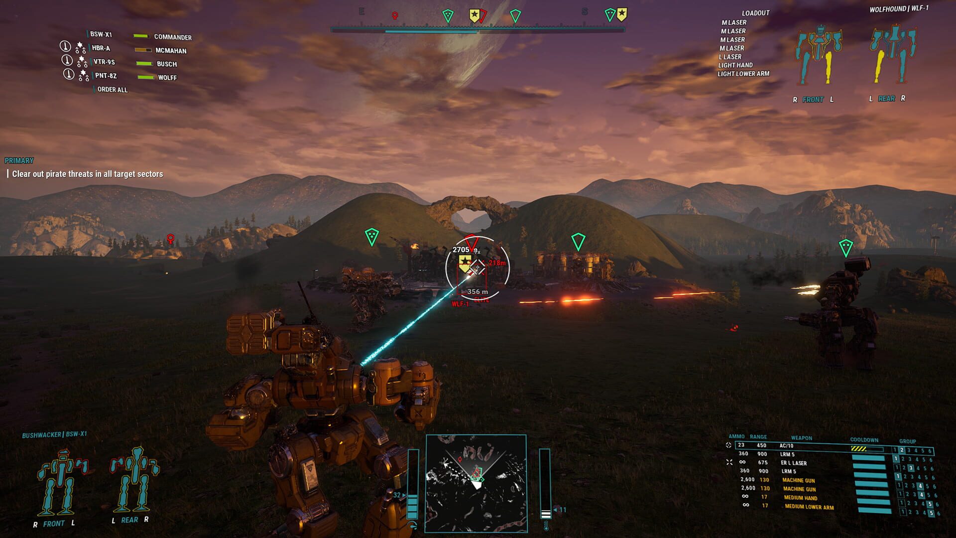 Screenshot for MechWarrior 5: Mercenaries - Chaos Reign