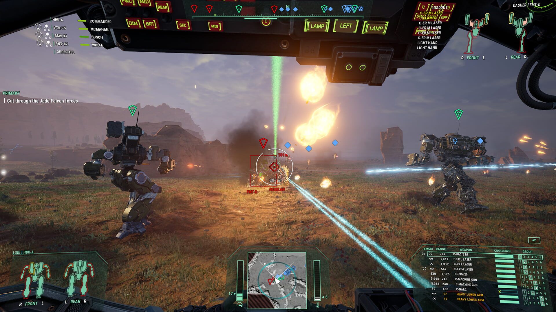 Screenshot for MechWarrior 5: Mercenaries - Chaos Reign