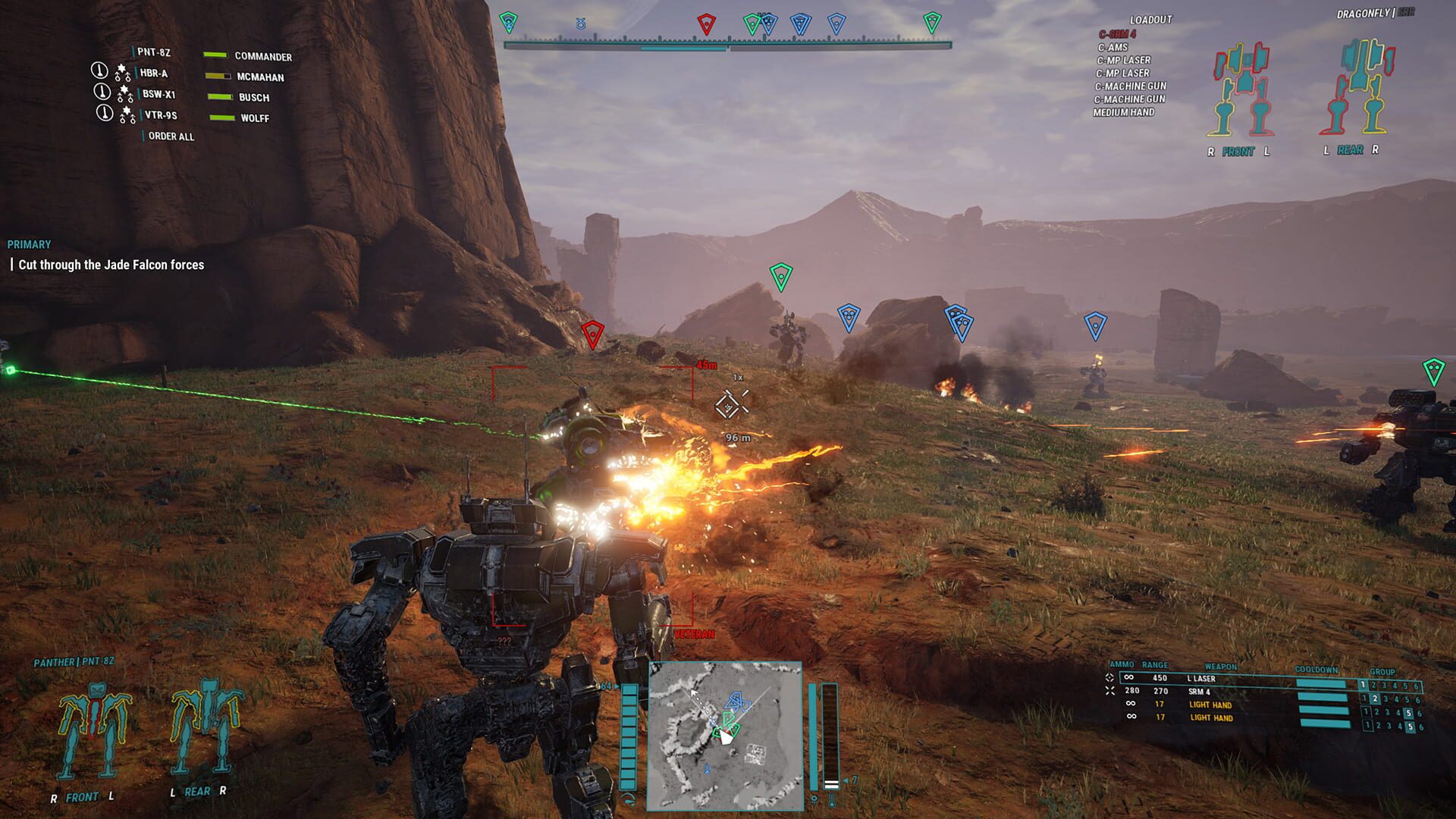 Screenshot for MechWarrior 5: Mercenaries - Chaos Reign