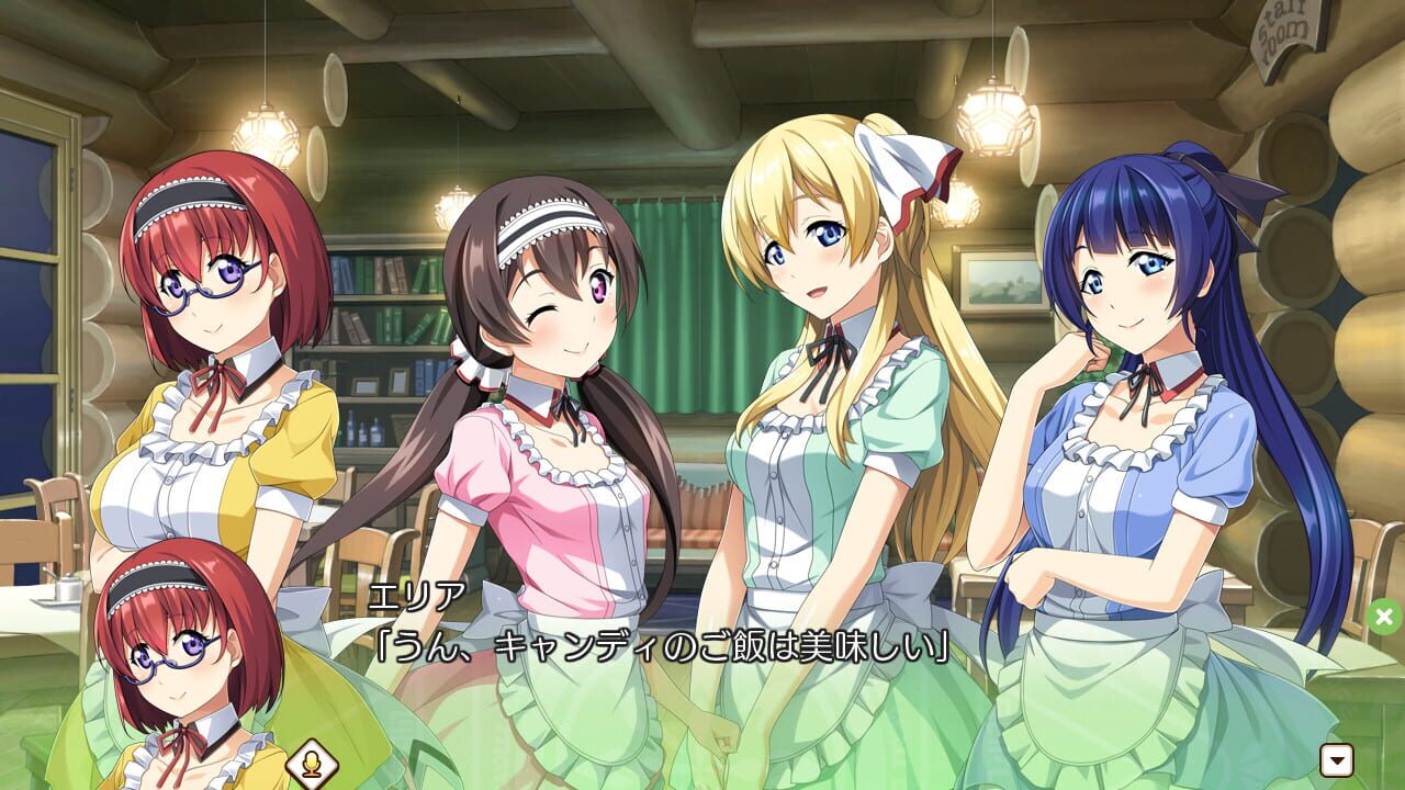 Screenshot for Yuusha to Maou to, Majo no Cafe